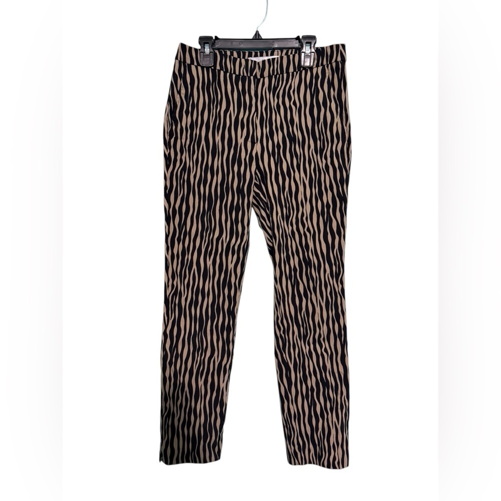 Mango Zebra Print  Pants Size 8 – Chic Animal Print Trousers”
